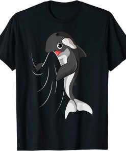 Orca Whale Kids Girls Boys T-Shirt