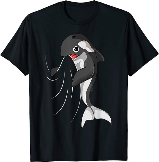 Orca Whale Kids Girls Boys T-Shirt