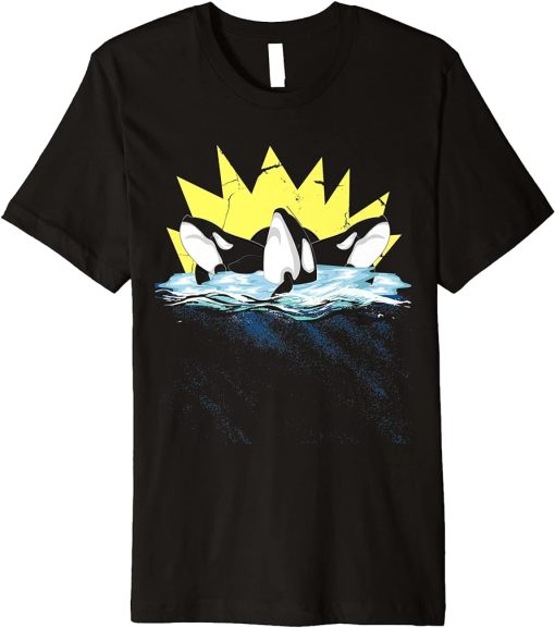 Killer Whale Lover Ocean Animal Lover Orca Premium T-Shirt