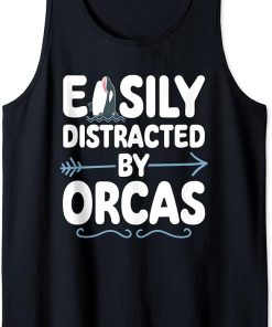 Funny Orca Lover Graphic for Women Men Kids Orca Lover Tank Top
