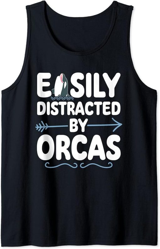 Funny Orca Lover Graphic for Women Men Kids Orca Lover Tank Top