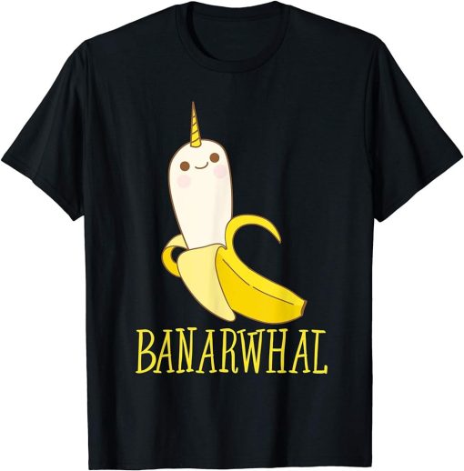 Banarwhal | Cool Awesome Orca Banana Lover Gift T-Shirt