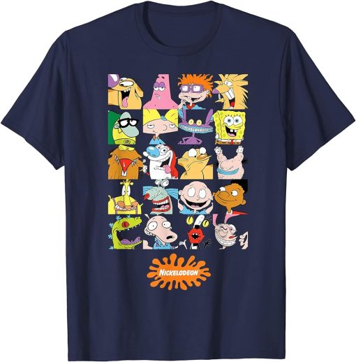 Classic Nick 90s Character Block T-Shirt